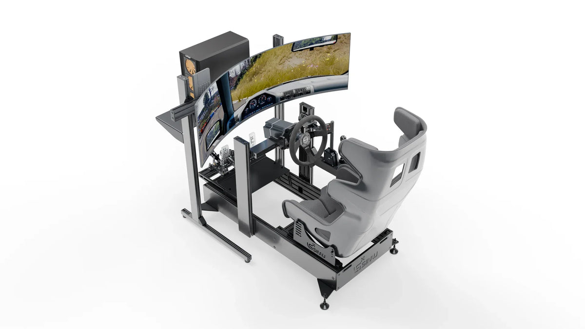 Simulateur Drift LP4 LPSIMU, vue en plongée côté gauche
