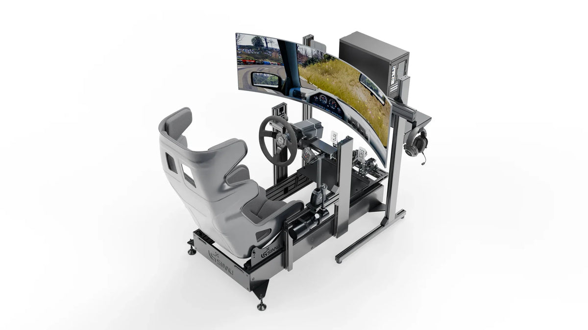Simulateur Drift LP4 LPSIMU, vue en plongée côté droit