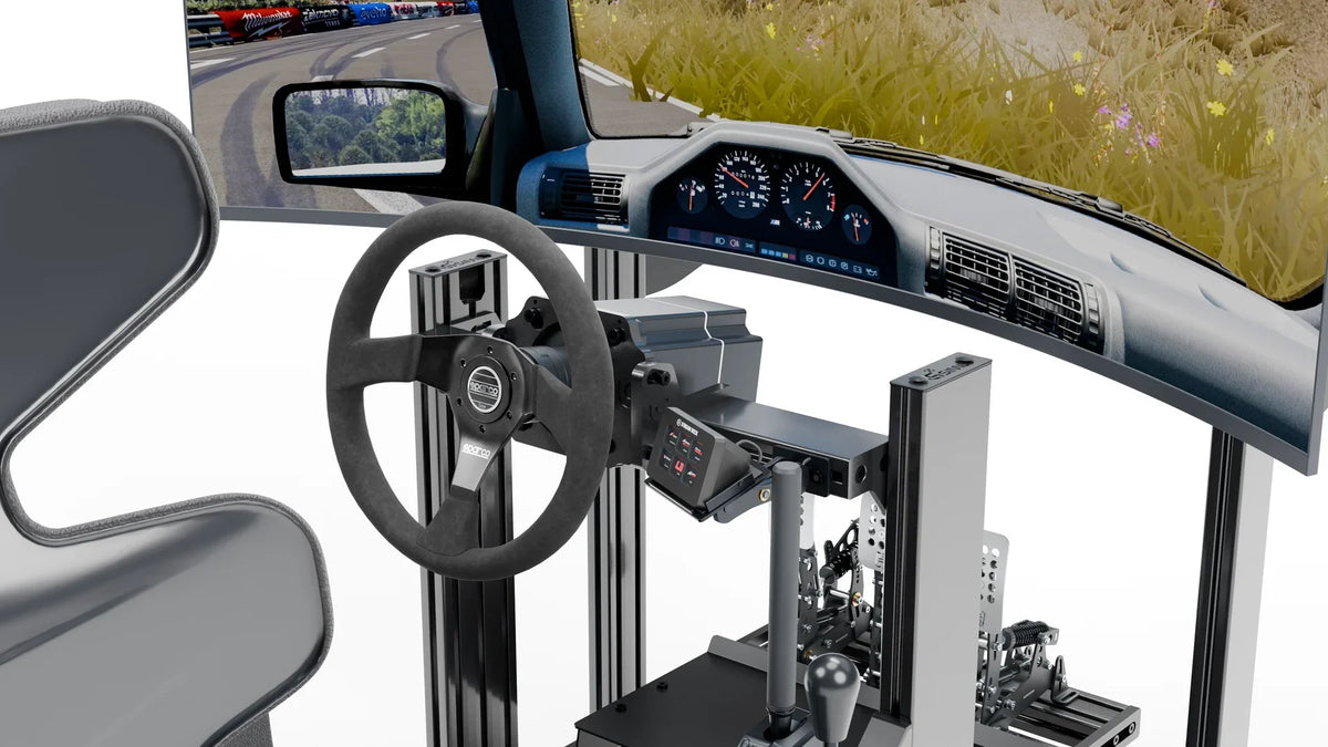 Simulateur Drift LP4 LPSIMU, commandes de conduite côté droit