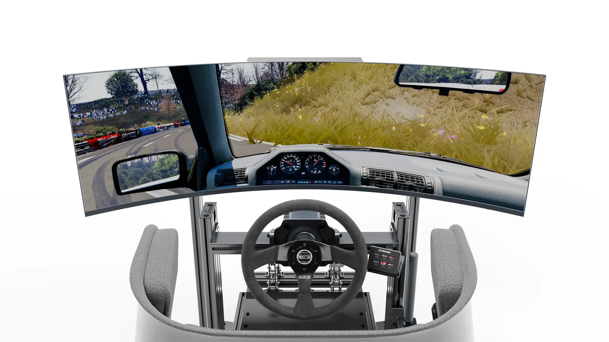 Simulateur Drift LP4 LPSIMU, poste de conduite et affichage embarqué