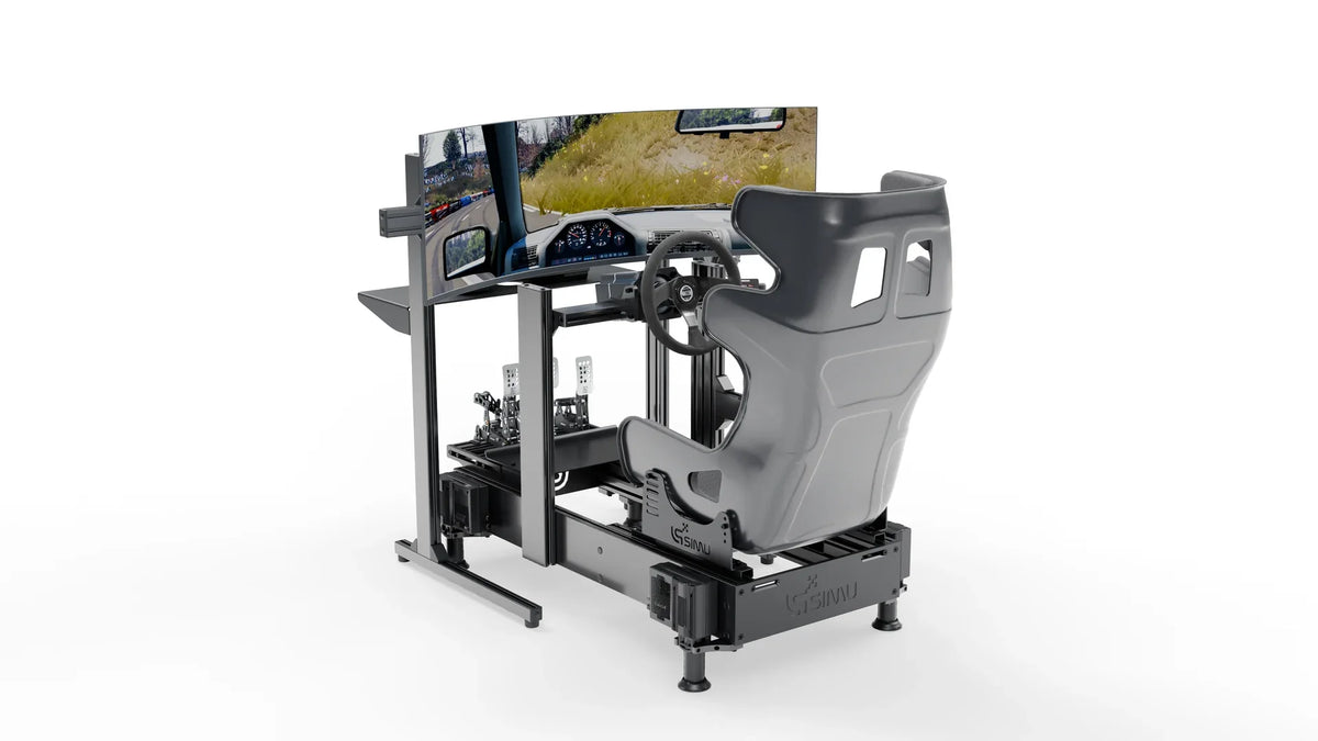 Complete LP4 Drift Motion simulator ready for installation