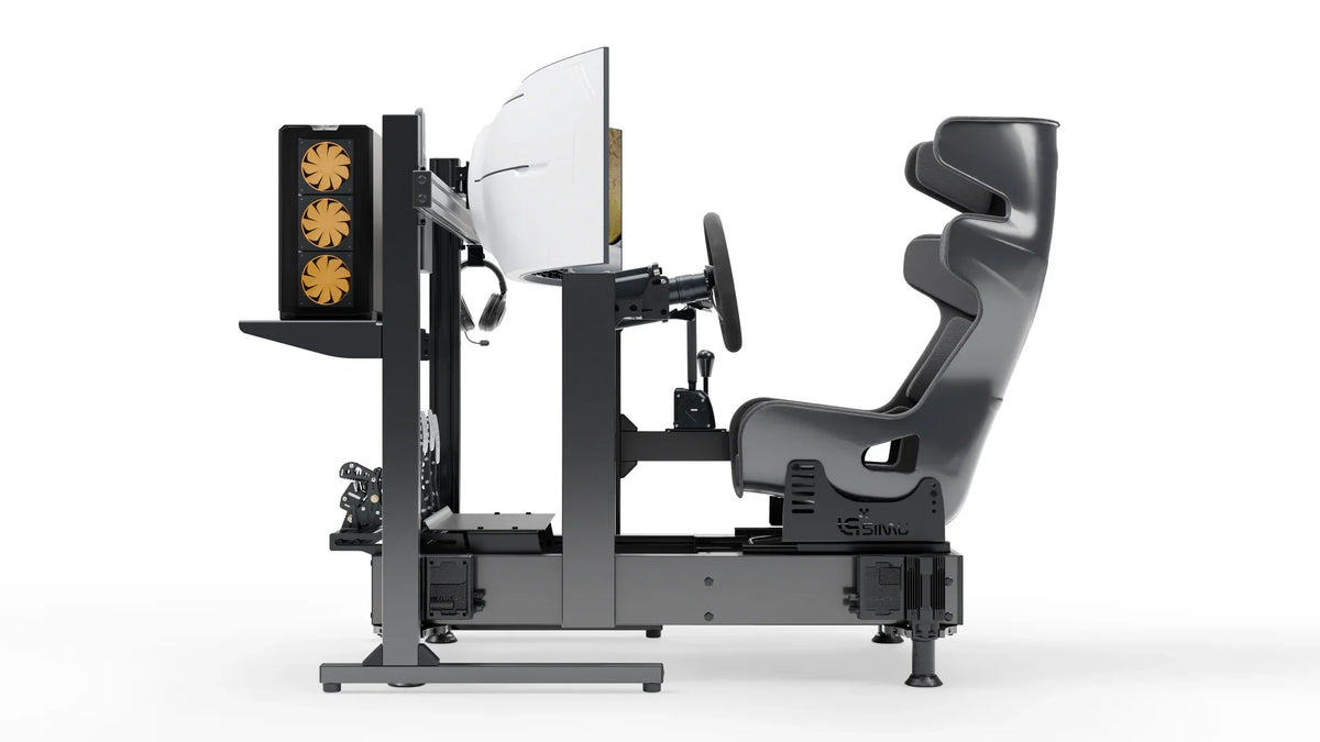 LPSIMU 4 chassis and Sabelt GT-PAD seat on the LP4 Motion Drift