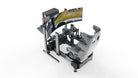 LPSIMU LP4 Motion drift racing simulator, high angle left view