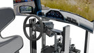 LPSIMU LP4 Motion drift racing simulator, driving controls from the right