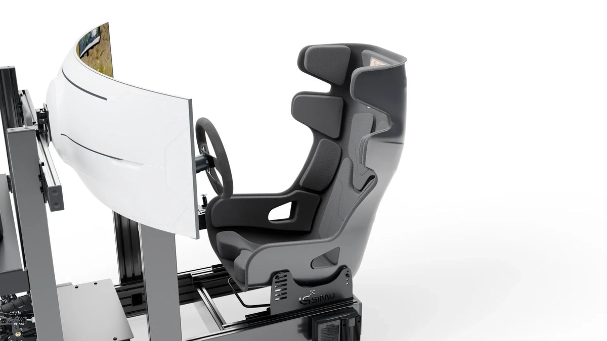 Sabelt GT-PAD seat on the LP4 Motion Drift
