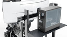 LPSIMU LP4 Motion drift racing simulator, rear equipment view
