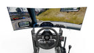 LPSIMU LP4 Motion drift racing simulator, driver's viewpoint
