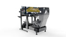 LPSIMU LP4 Motion drift racing simulator, low angle left view