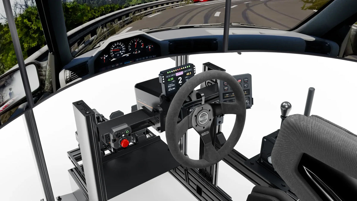Simulateur Drift LP4 Pro LPSIMU, commandes de conduite côté gauche