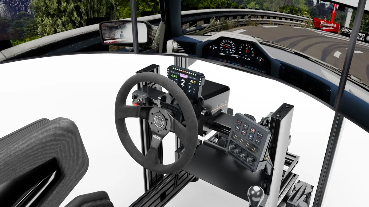 Simulateur Drift LP4 Pro Motion LPSIMU, commandes de conduite côté droit