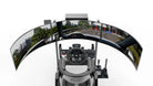 Simulateur Drift LP4 Pro Motion LPSIMU, poste de conduite et affichage embarqué