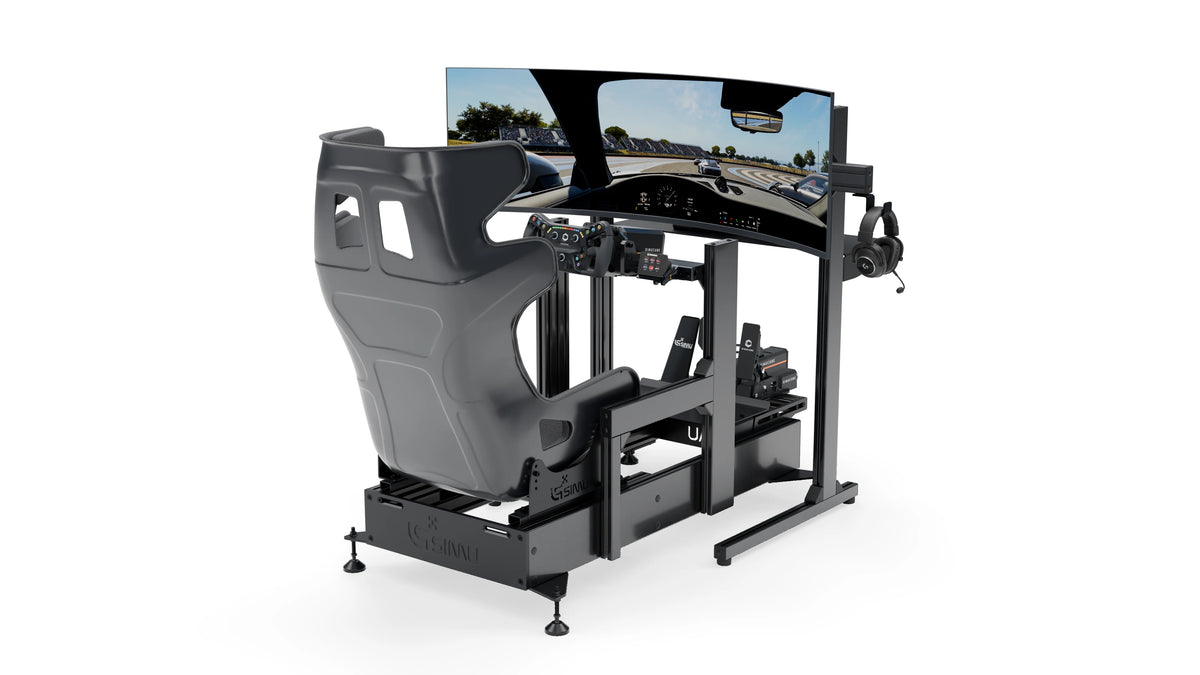 Simulateur LP4 GT EVO - vue trois quarts droite