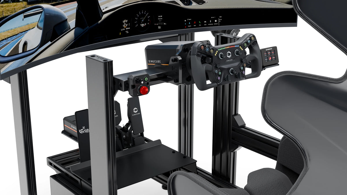 Simulateur LP4 GT EVO - commandes gauche