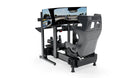 LPSIMU LP4 GT EVO MOTION racing simulator, left three-quarter view