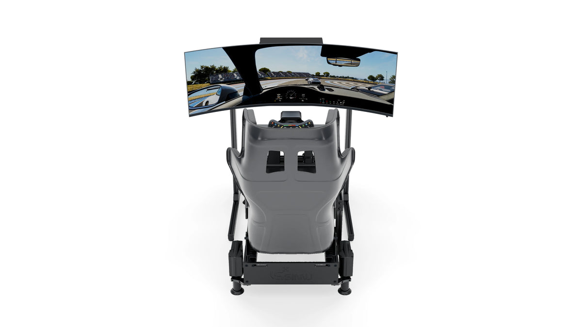 LPSIMU LP4 GT EVO MOTION racing simulator, rear view