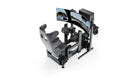 LPSIMU LP4 GT EVO MOTION racing simulator, right overhead view