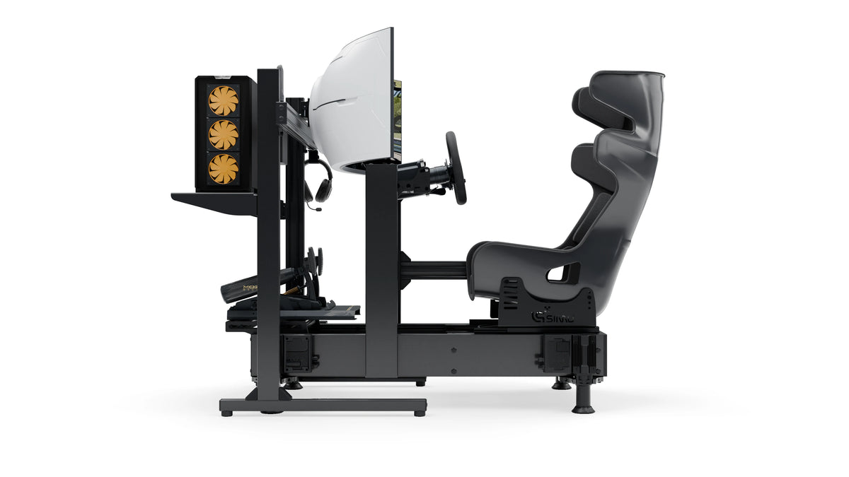 Profil du châssis LPSIMU 4 et du siège Sabelt GT-PAD