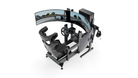 Simulateur GT LPSIMU LP4 GT PRO, vue plongeante droite