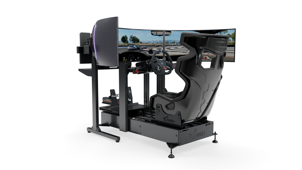 Simulateur GT LPSIMU LP4 GT PRO, vue basse gauche