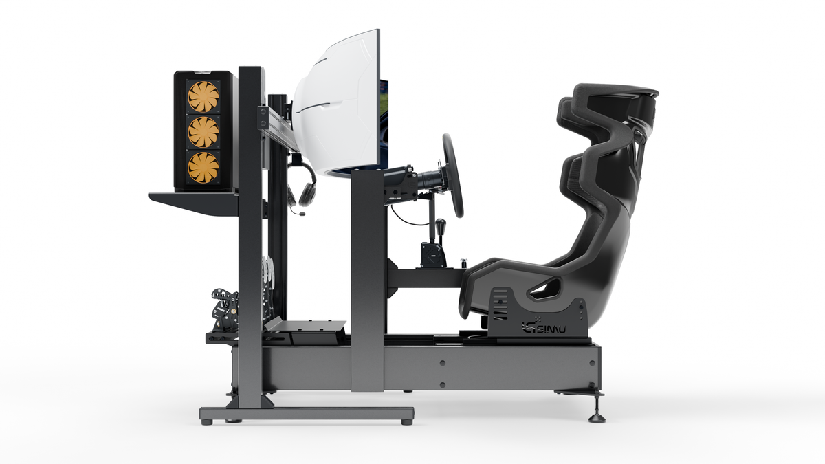 Simulateur Rallye LP4 — Profil gauche