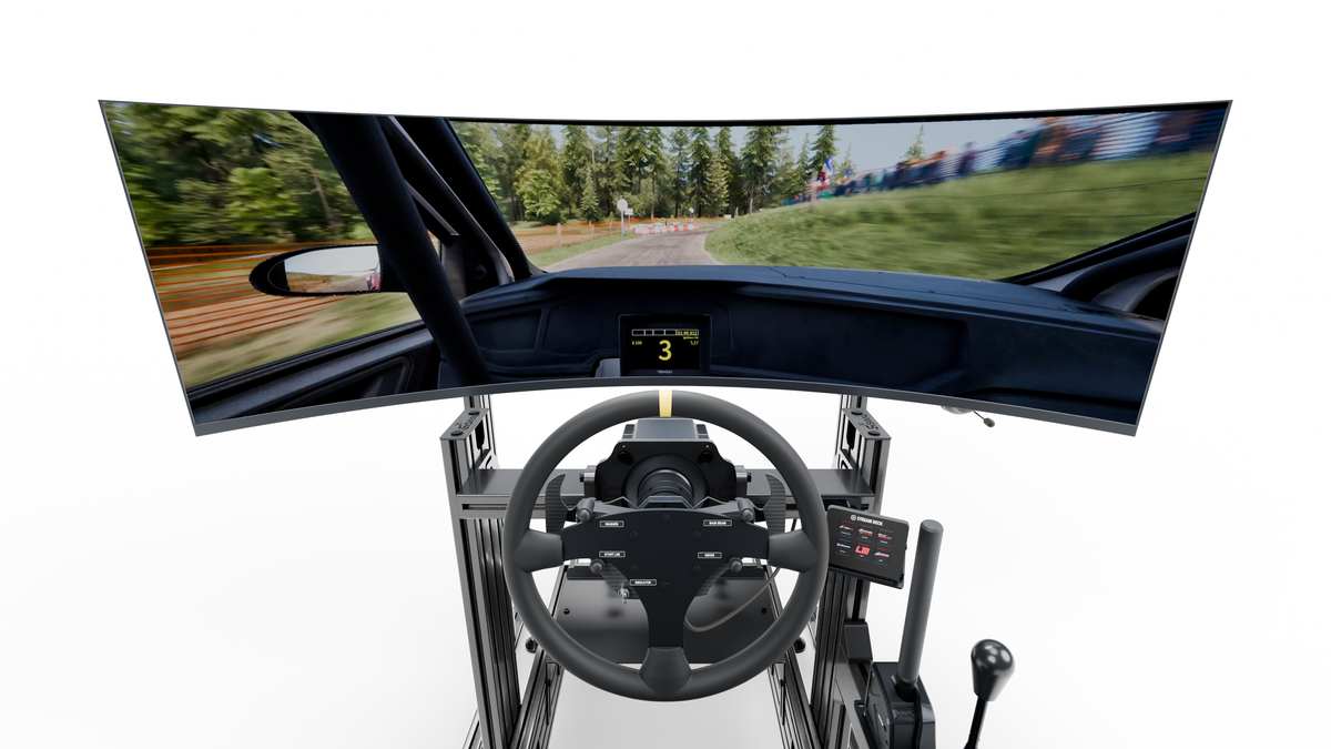Vue du pilote sur l’affichage du LP4 RALLYE