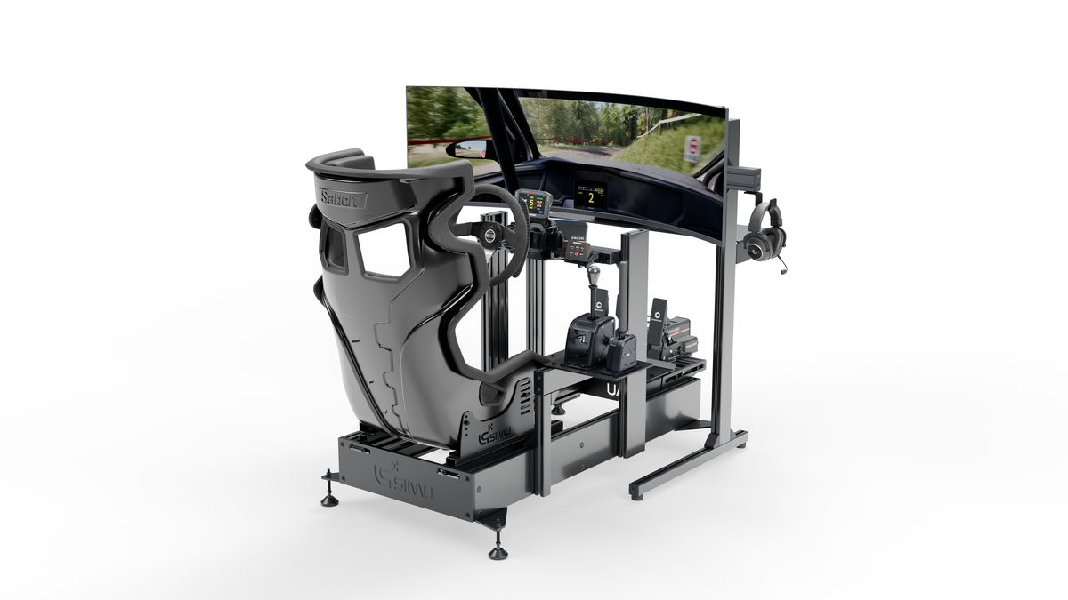 Simulateur Rallye LP4 EVO — ensemble droit