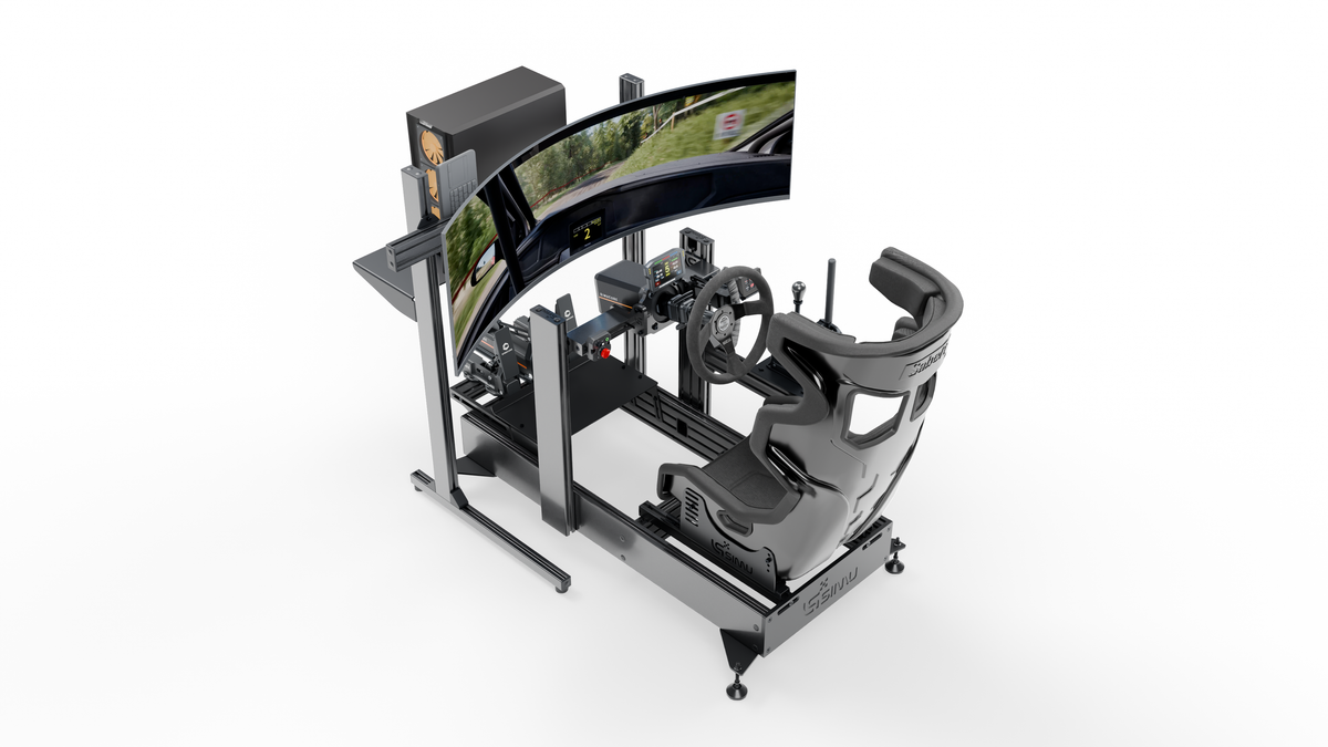 Simulateur Rallye LP4 EVO — plongee gauche