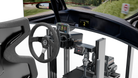 Simulateur Rallye LP4 EVO — commandes droite