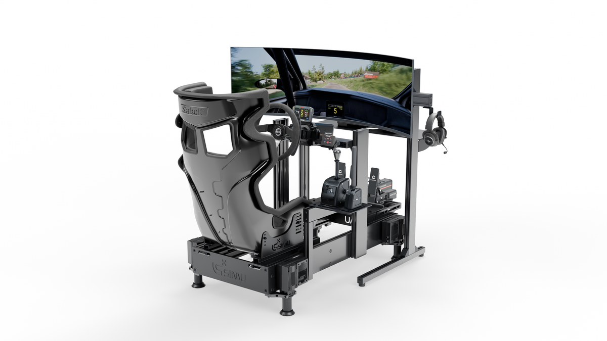 Simulateur Rallye LP4 EVO MOTION — ensemble droit