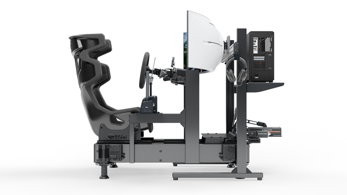 Simulateur Rallye LP4 EVO MOTION — profil droit