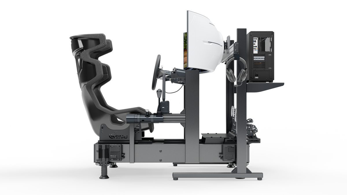 Simulateur LP4 RALLYE MOTION — Profil droit