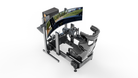 Simulateur LP4 RALLYE MOTION — Plongee gauche