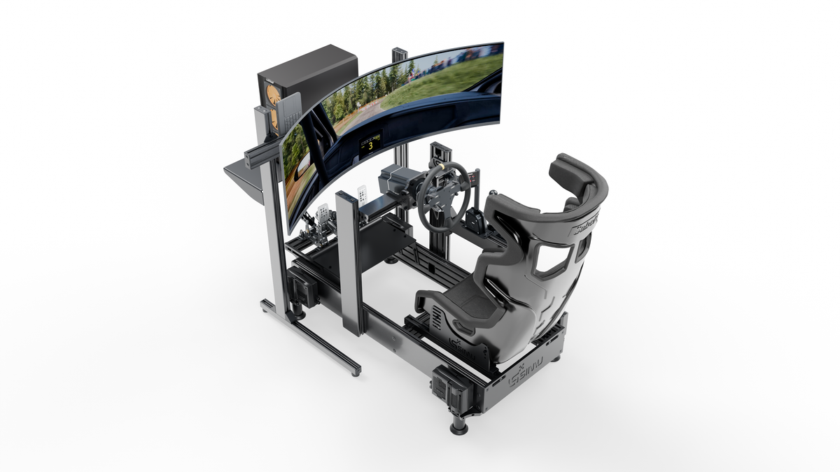 Simulateur LP4 RALLYE MOTION — Plongee gauche