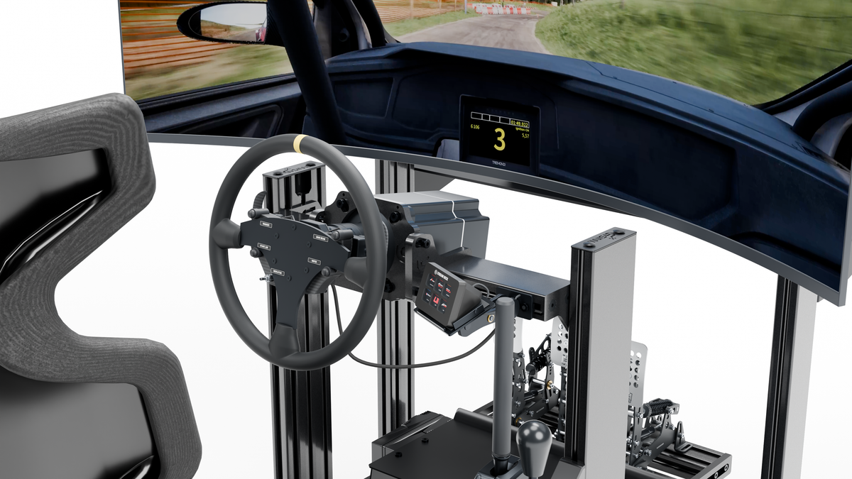 Simulateur LP4 RALLYE MOTION — Commandes droite