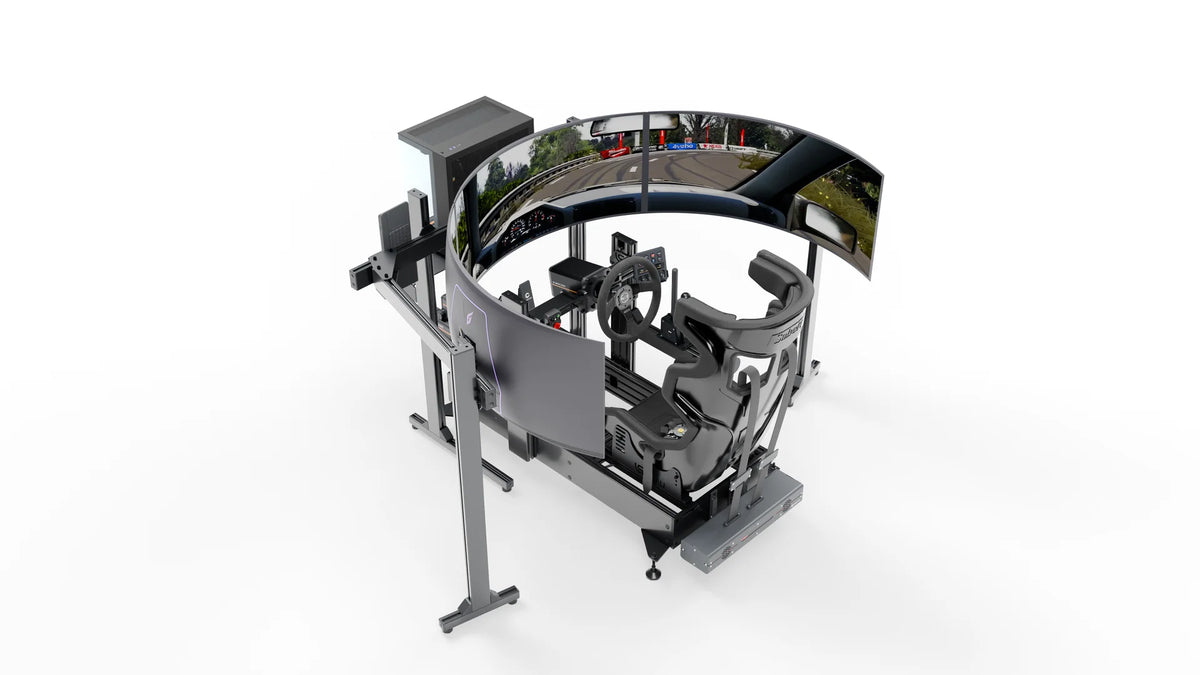 Simulateur Drift LP5 LPSIMU, vue en plongée côté gauche