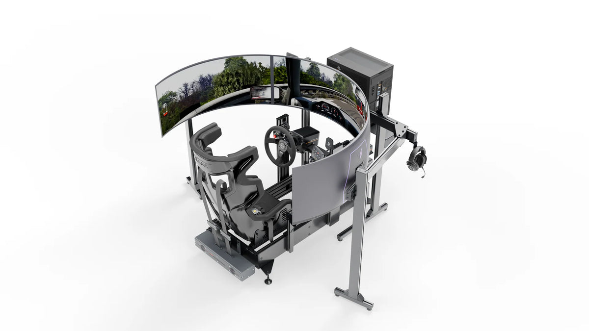 Simulateur Drift LP5 LPSIMU, vue en plongée côté droit