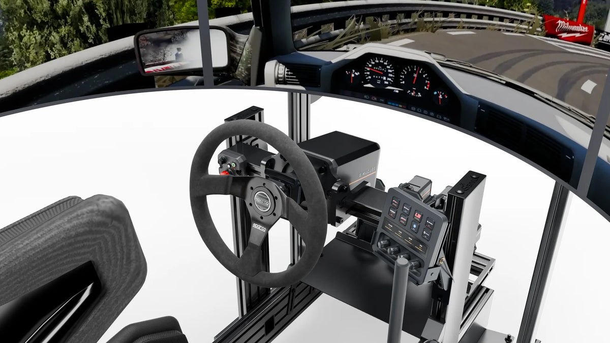 Simulateur Drift LP5 LPSIMU, commandes de conduite côté droit