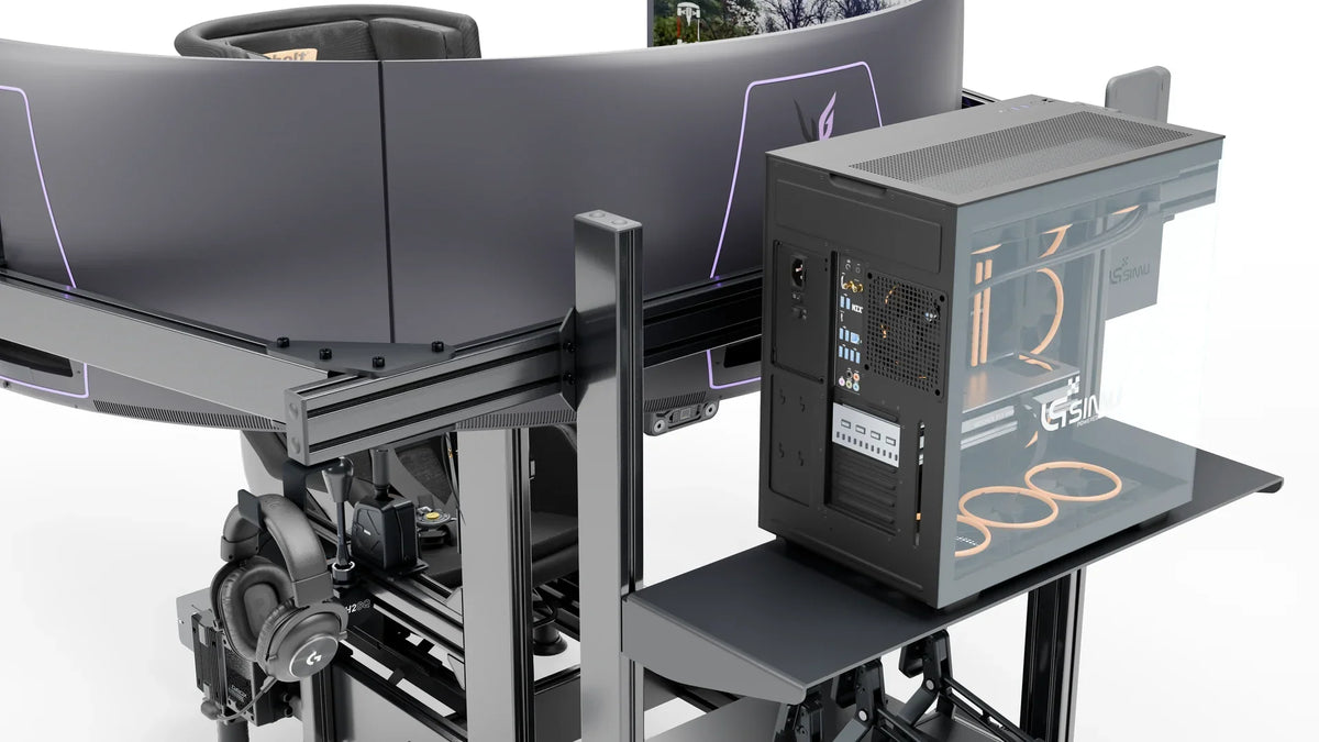 Système D-BOX GEN5 et tensionneur de harnais Qubic System QS-BT1 du LP5 Motion Drift