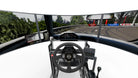 Simulateur Drift LP5 Motion LPSIMU, vue depuis la place du pilote