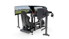 Simulateur de pilotage GT LPSIMU LP5, vue trois quarts droite