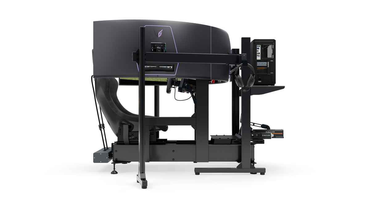 Simulateur de pilotage GT LPSIMU LP5, profil droit