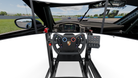 Simulateur de pilotage GT LPSIMU LP5, vue du pilote