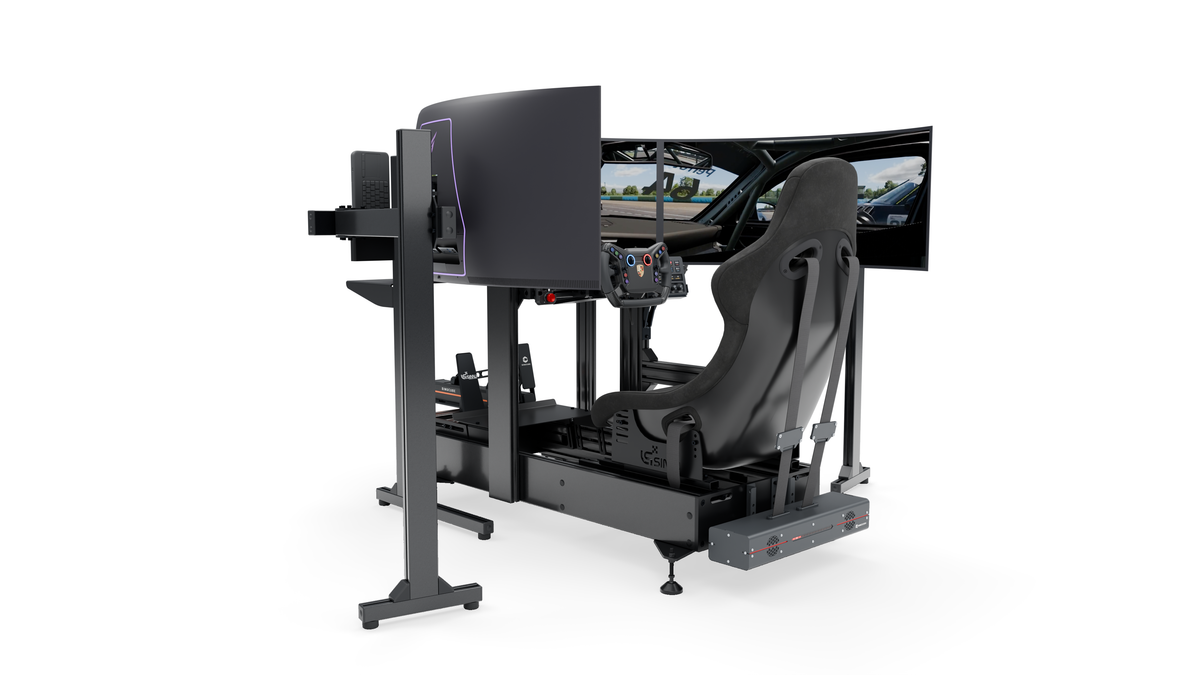 Simulateur de pilotage GT LPSIMU LP5, vue basse gauche