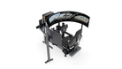 Simulateur de pilotage GT LPSIMU LP5 MOTION, vue plongeante gauche