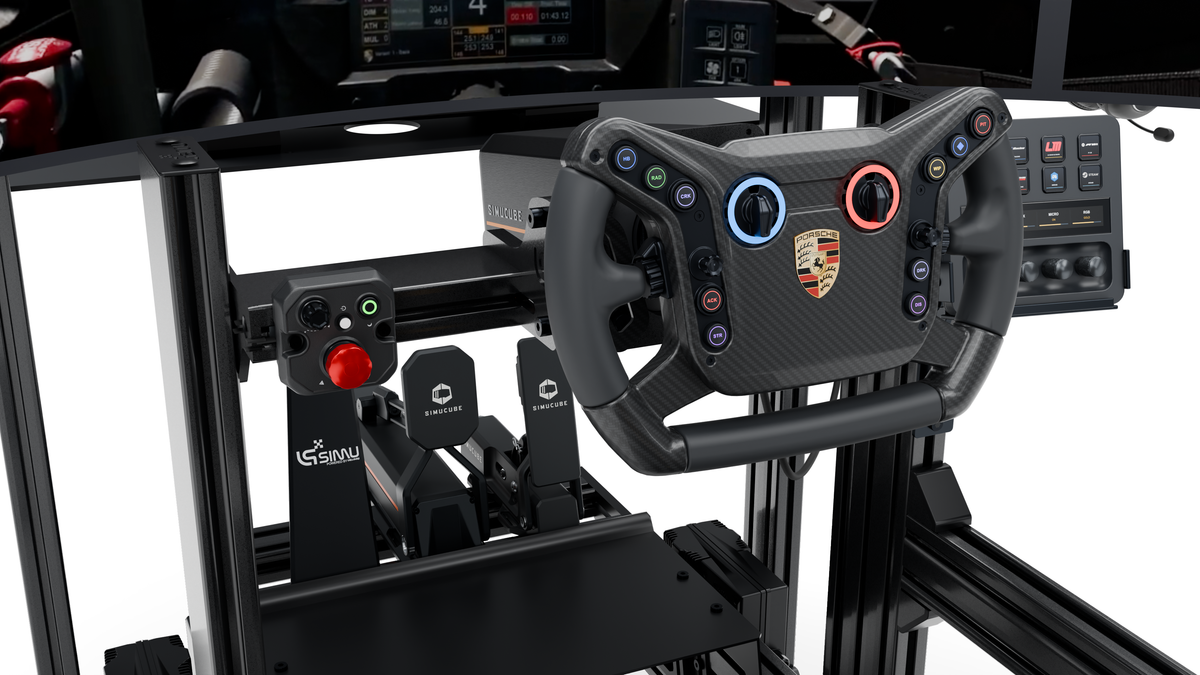 Simulateur de pilotage GT LPSIMU LP5 MOTION, commandes côté gauche