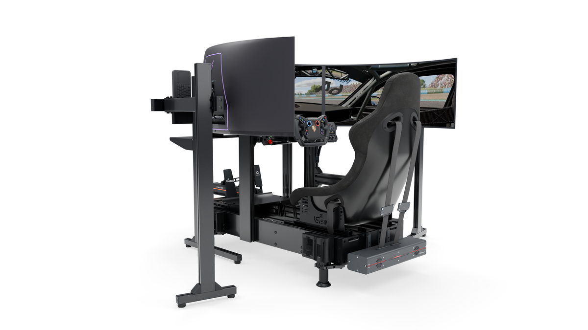 Simulateur de pilotage GT LPSIMU LP5 MOTION, vue basse gauche