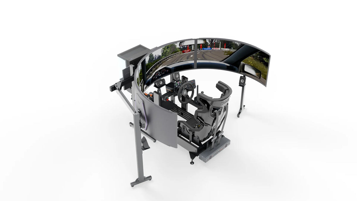 Simulateur Drift LP6 LPSIMU, vue en plongée côté gauche