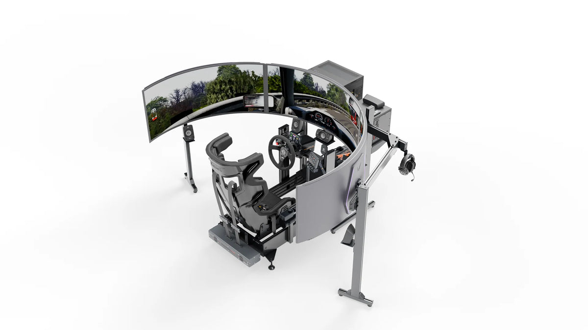 Simulateur Drift LP6 LPSIMU, vue en plongée côté droit