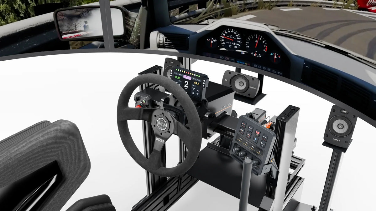 Simulateur Drift LP6 LPSIMU, commandes de conduite côté droit
