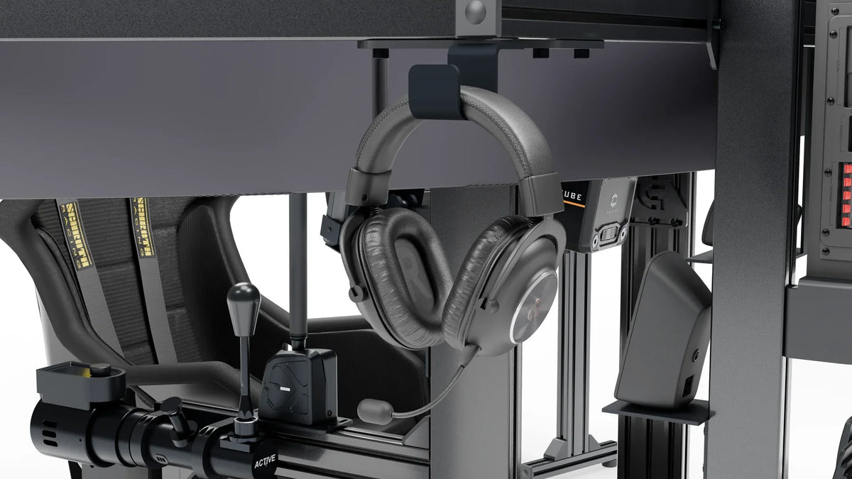 Simulateur Drift LP6 LPSIMU, vue rapprochée du siège